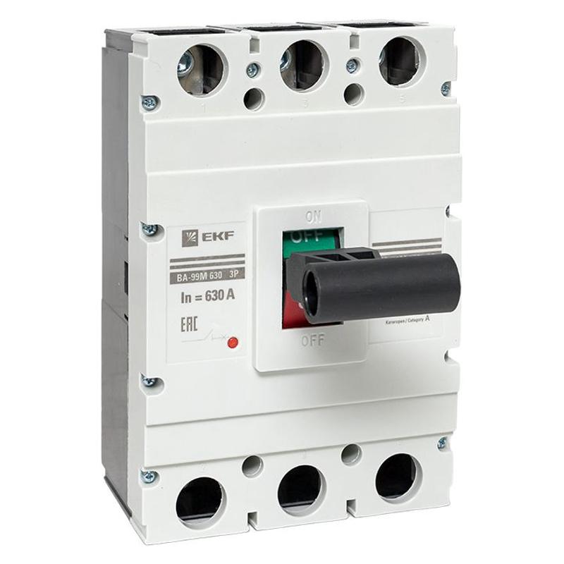 Выключатель автоматический ВА-99М 630/630А 3P 50кА EKF Basic | mccb99-630-630m | EKF — EKF