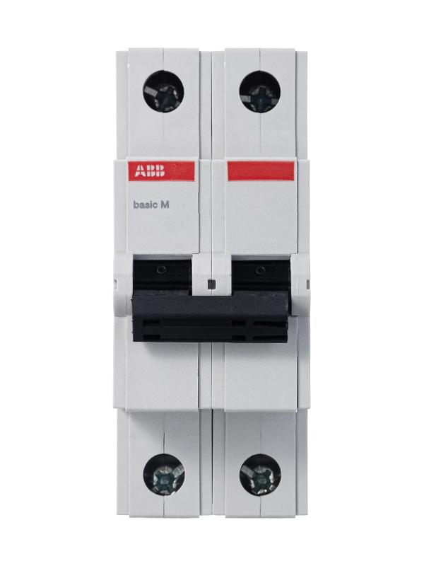 Выключатель автоматический двухполюсный BMS412C50 50А C 4,5кА (BMS412C50) | 2CDS642041R0504 | ABB — миниатюра 4