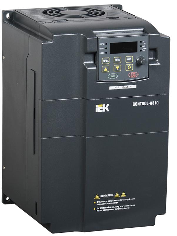 Преобразователь частоты CONTROL-A310 380В, 3Ф 5,5-7,5 kW 13-17A | CNT-A310D33V055-075TEZ | IEK — фото 1 | Sento