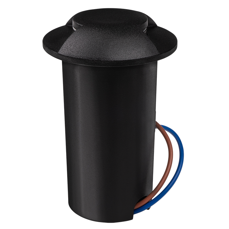 Светильник светодиодный садово-парковый венчающий  PGR R60/2 2w 4000K Black IP65 (грунтовый встраиваемый) | .5024861 | Jazzway — миниатюра 2