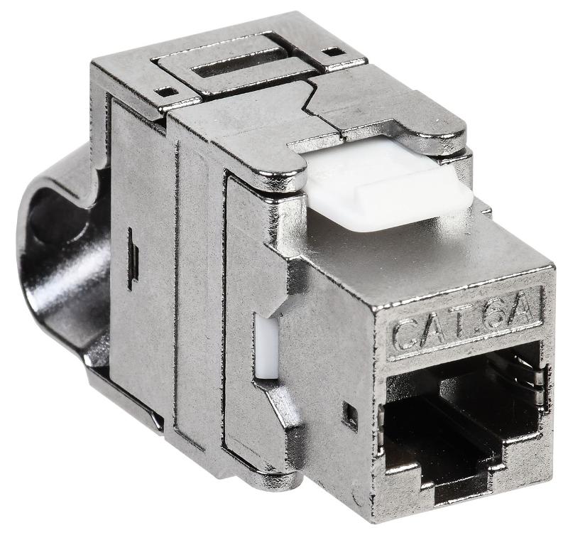 ITK Модуль Keystone Jack кат.6А STP без инстр. угл. 90 отв. | CS1-1C6AS-T2-90 | ITK — ITK