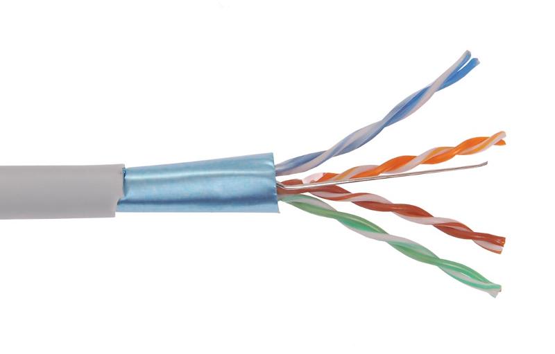 Каб. в.п. ШПД F/UTP кат. 5E 4 пары PVC 305м сер | BC1-C5E04-311 | ITK — ITK