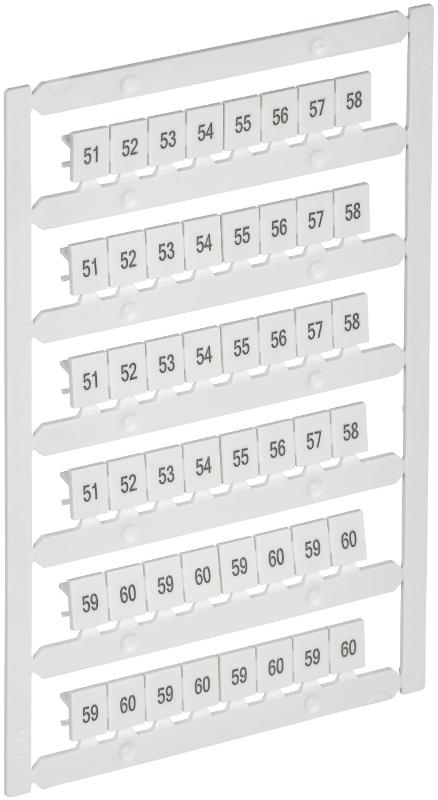 ARMAFIX Маркер для CTS 6мм2/CP 10мм2 "51-60"  | AF-CT10D-M-006-06 | IEK (ИЭК) — IEK (ИЭК)