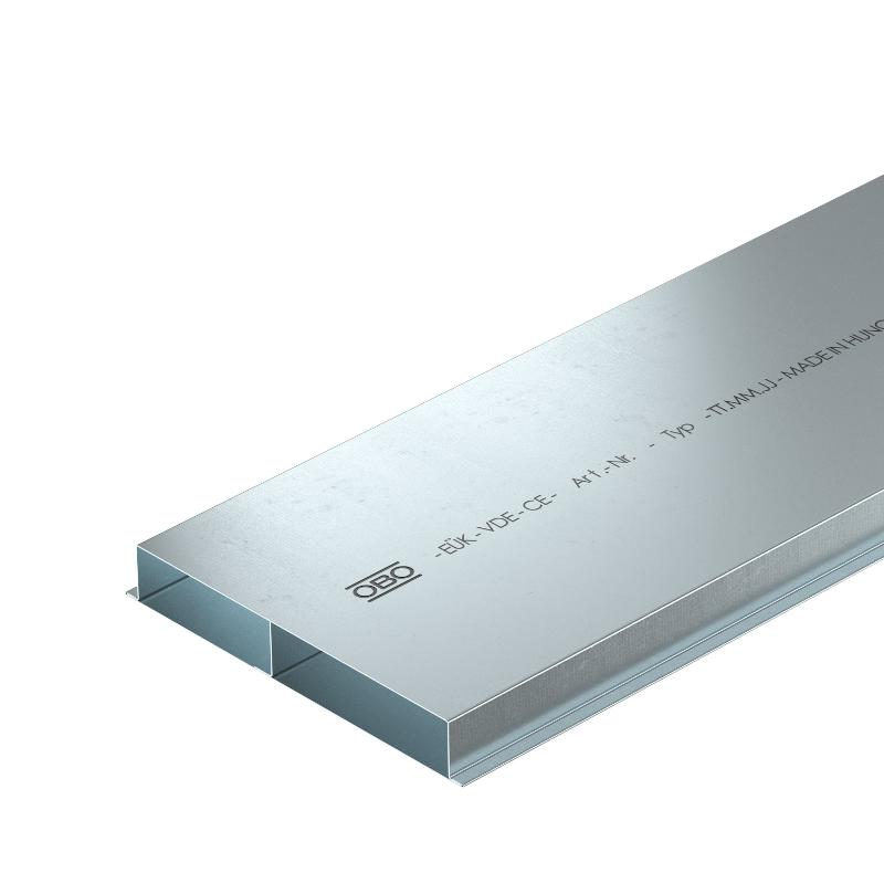 Кабельный канал для заливки в стяжку EUK 2000x250x38 мм (сталь) (S2 25038) | 7400316 | OBO Bettermann — OBO Bettermann
