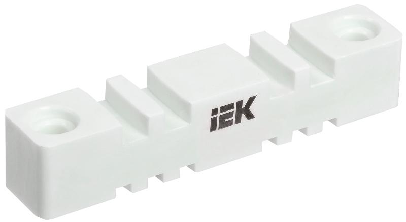 Изолятор шинный плоский ИШП 2P для шин 5 и 10 мм 180 мм | YIS40-2-180 | IEK — IEK (ИЭК)