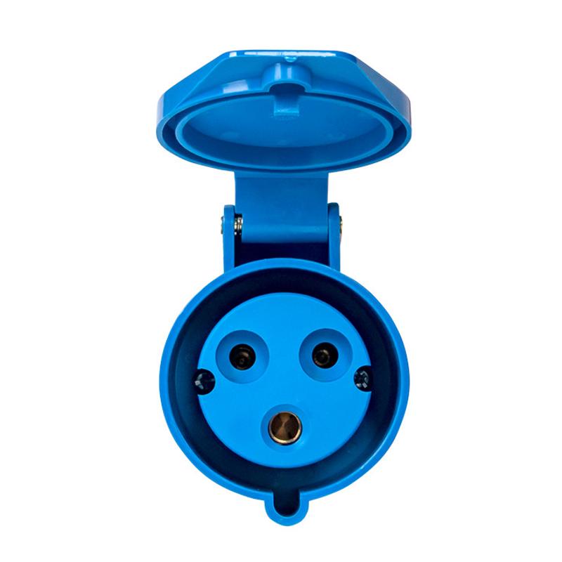 Розетка переносная 223 2Р+РЕ 32А 220В IP44 EKF PROxima | ps-223-32-220 | EKF — миниатюра 4