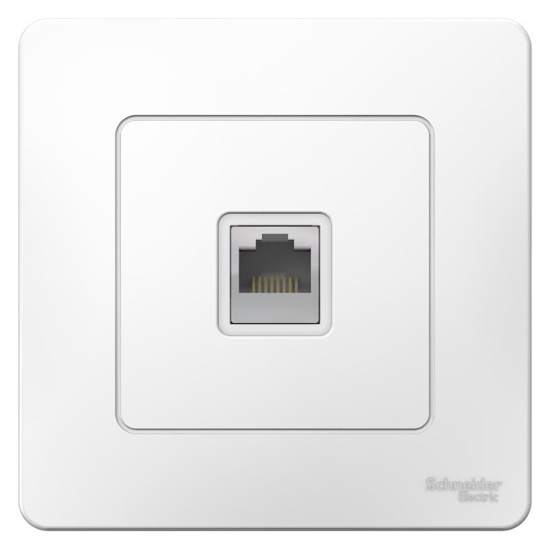 Blanca Белый С/У Розетка компьютерная RJ45 | BLNIS045001 | SE — миниатюра 3