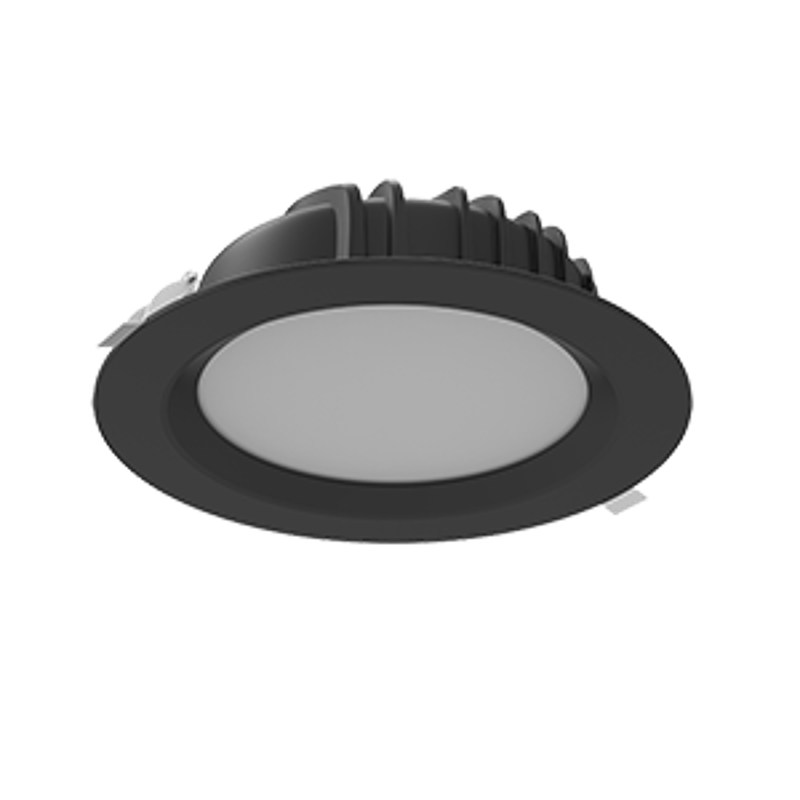 Светильник светодиодный Downlight 230*81мм 40W Tunable White (2700-5700K) IP54/20 RAL9005 черный муар димм.DALI | V1-R0-90084-10D01-44040TW | VARTON — фото 1 | Sento
