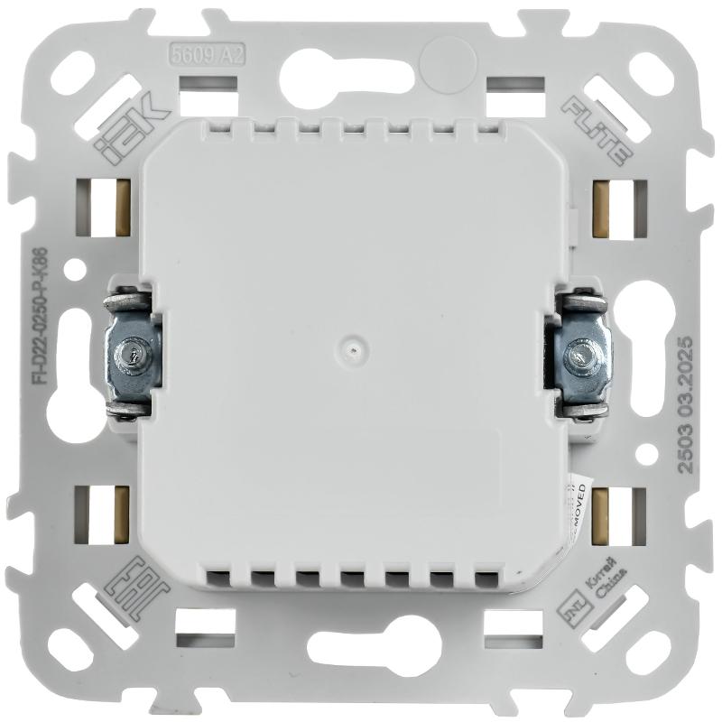 FLITE Светорегулятор проходной LED (для светодиодных ламп и КЛЛ) 250Вт СС16-5-1-ФлСл сливочный | FI-D22-0250-P-K86 | IEK — миниатюра 4
