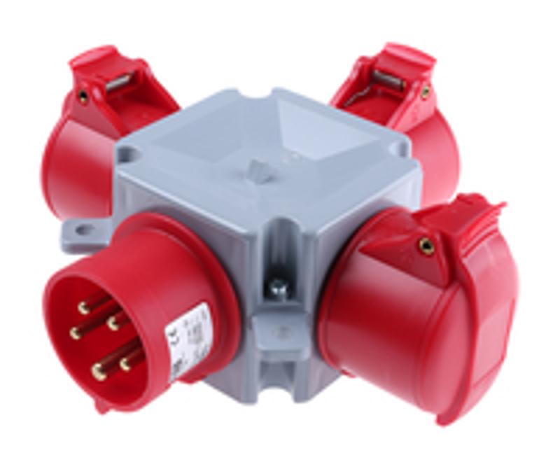 Адаптер 3-лучевой 416T6, 16A, 3P+N+E, IP44 | 2CMA168124R1000 | ABB — миниатюра 2