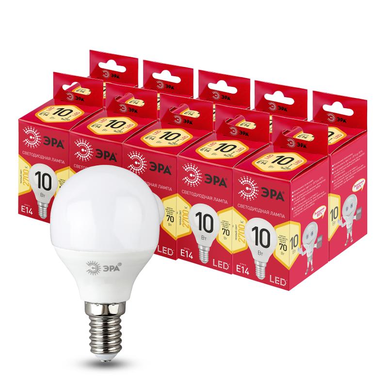 Лампа светодиодная RED LINE LED P45-10W-827-E14 R E14 10Вт свеча теплый белый свет | Б0052378 | ЭРА — миниатюра 5