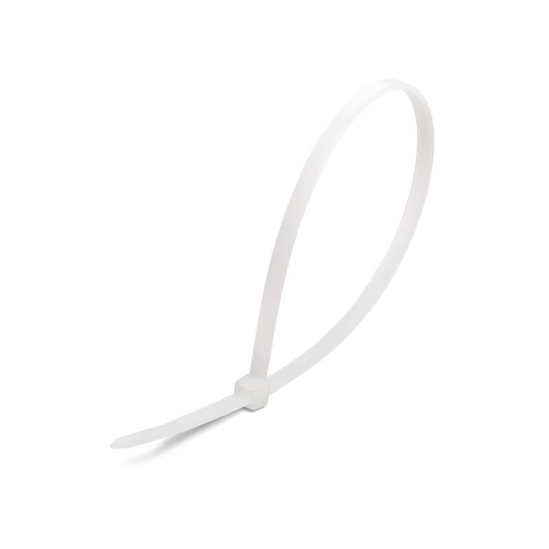 Стяжки нейлоновые НСС "EasyFix" 4*200 (б) (100 шт.) | 84802 | Fortisflex — Fortisflex