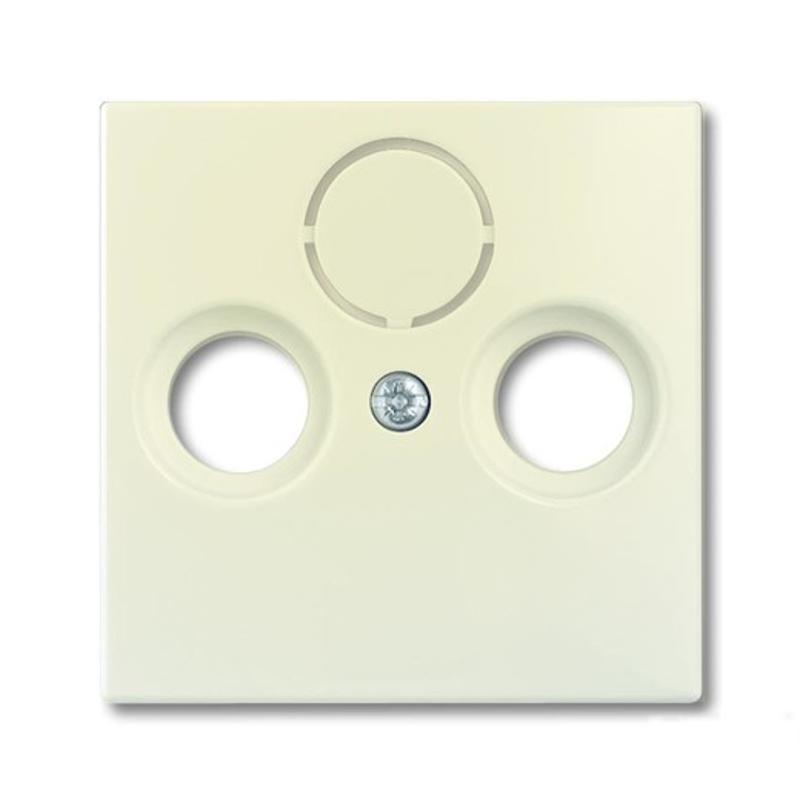 ABB Basic 55 Сл. кость Накладка TV-FM (SAT) розетки | 1724-0-4284  | 2CKA001724A4284 | ABB — ABB