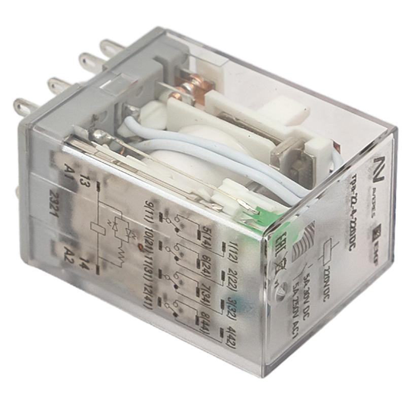 Реле промежуточное RPA 22/4 5A 220В DC|rpa-22-4-220DC| EKF — миниатюра 7