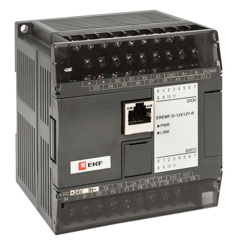 Модуль дискретного в/в EREMF 12/12 PRO-Logic EKF | EREMF-D-12X12Y-R | EKF — миниатюра 1