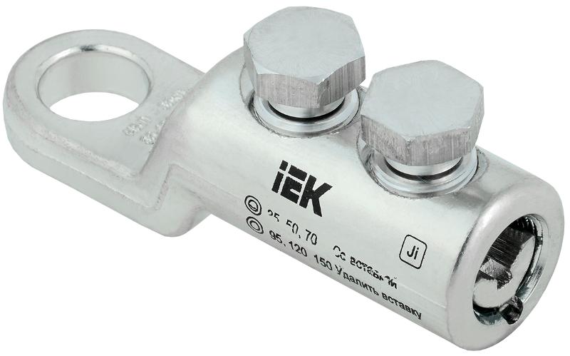 Наконечник болтовой луженый НБЛ 35-150-16/2 35кВ | UNB11-035-150-02-35 | IEK — IEK (ИЭК)