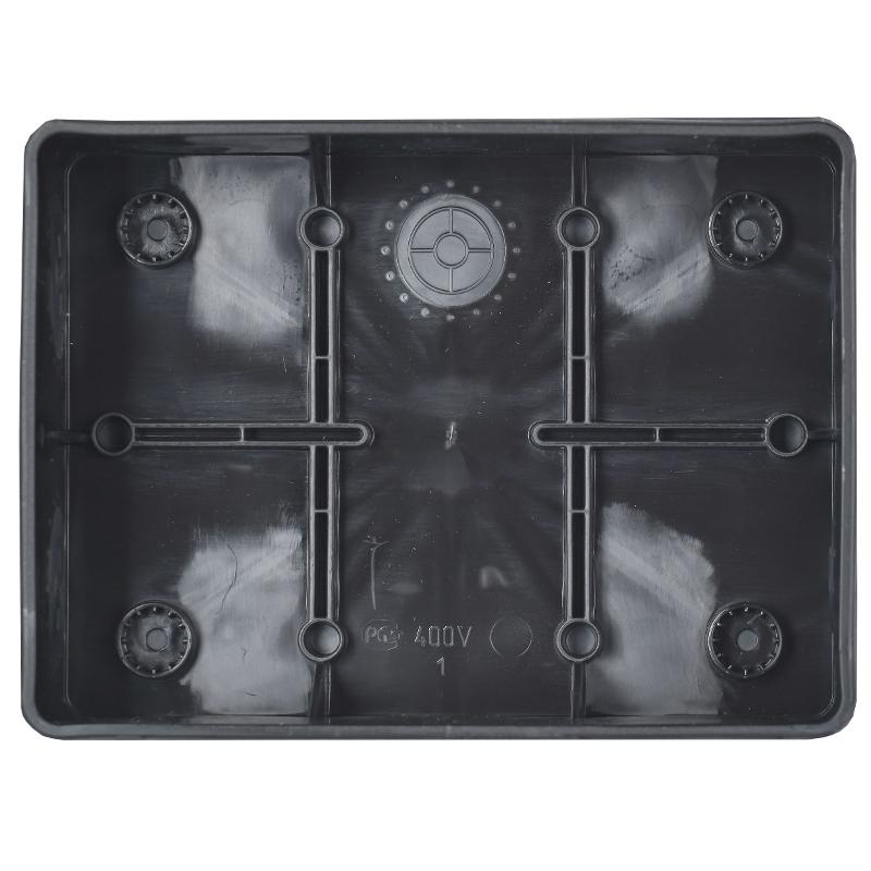 Коробка расп. КМ42441 о/п 150х110х70мм IP67 10вв. черная | UKO21-150-110-070-K02-66 | IEK — миниатюра 4