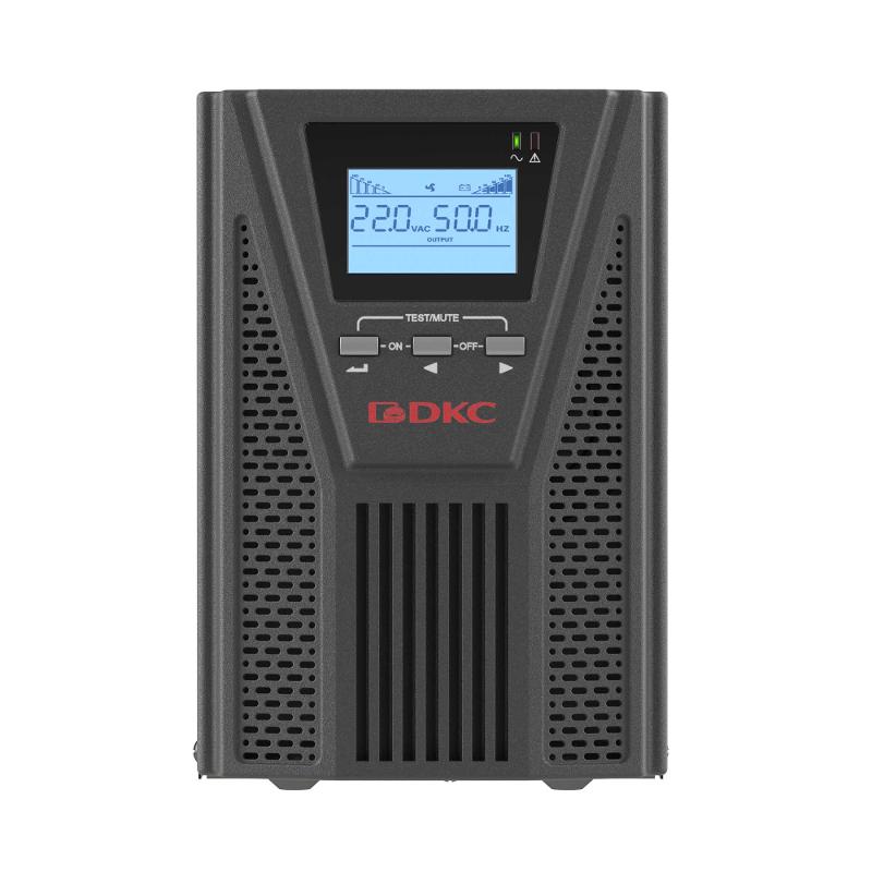 Онлайн ИБП, 1 кВА, 3 x 7 Ач, Hardware | SMALLT1A10H | DKC — миниатюра 3