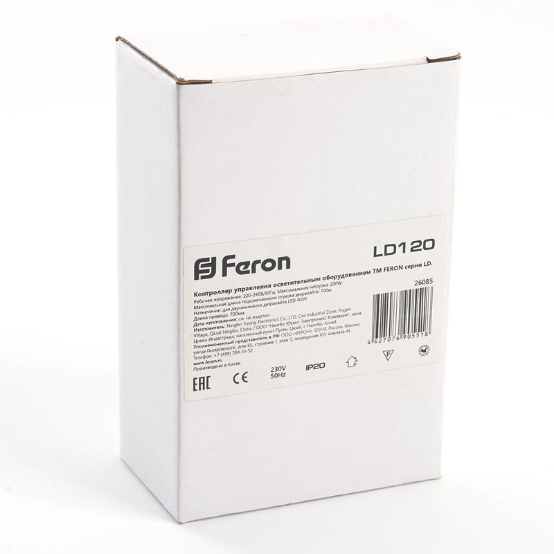 Контроллер 100м 2W для дюралайта LED-R2W со светодиодами (шнур 0,7м) | 26085 | Feron — миниатюра 5