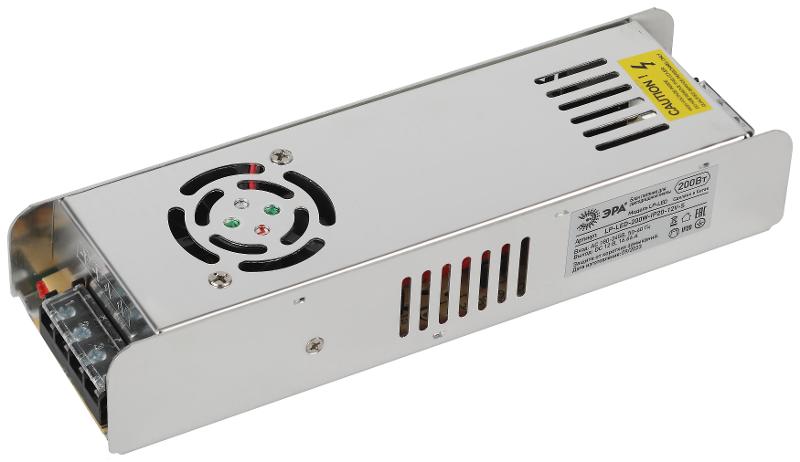 Блок питания  LP-LED 200W-IP20-12V-S | Б0061126 | ЭРА — ЭРА (Энергия света)