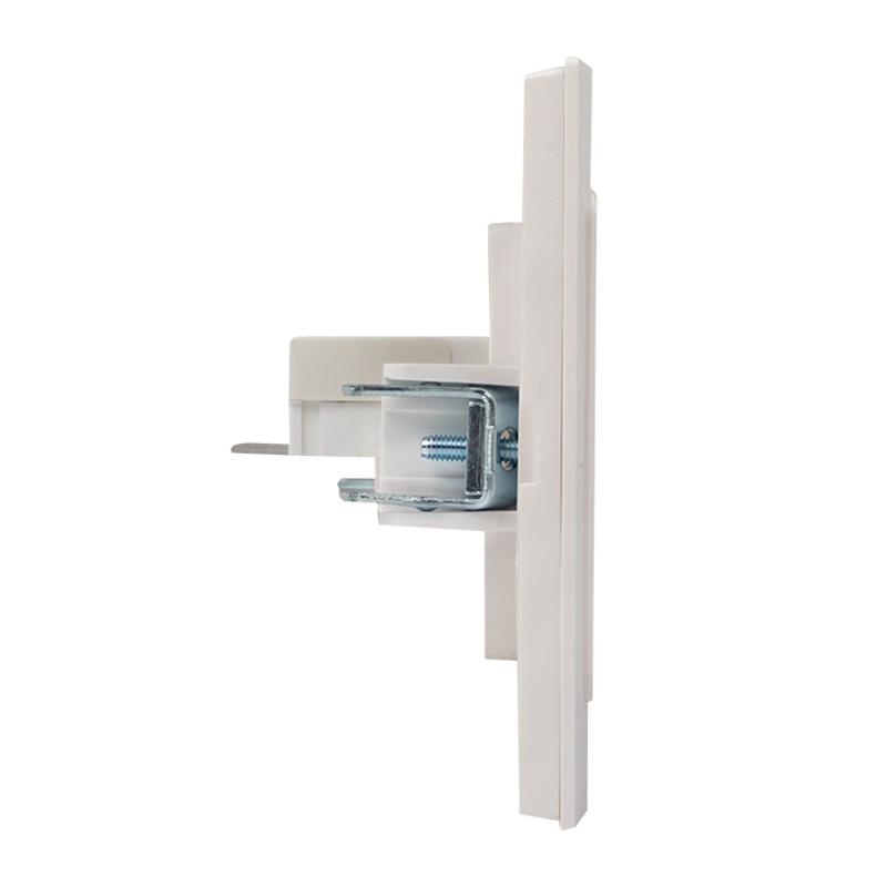 Стокгольм Механизм Розетки RJ-45 1-местной белый PROxima | EYK01-035-10 | EKF — миниатюра 9