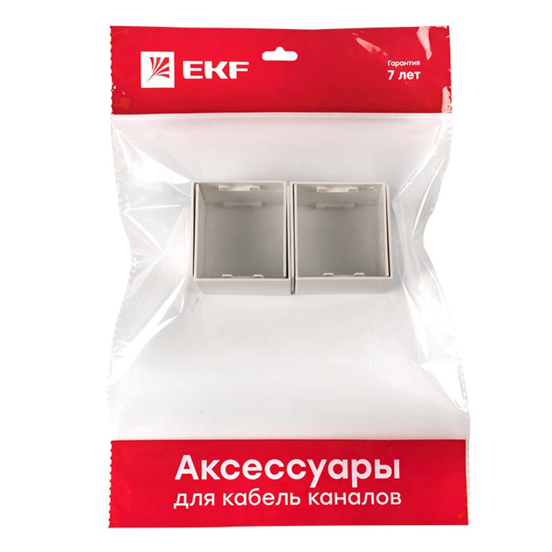 Соединитель (60х60) (4 шт) Plast EKF PROxima Белый  |  conw-60-60x4 |  EKF  — миниатюра 7