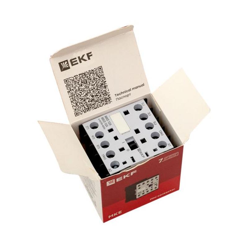 Миниконтактор МКЭ 12А 24В 1NO EKF PROxima | Mctr-s-12-24 | EKF — миниатюра 20