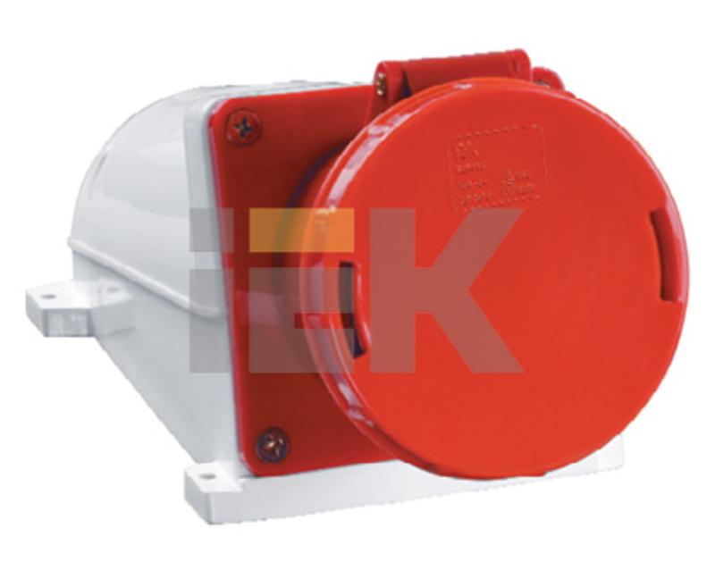 Розетка 145 стационарная 3Р+РЕ+N 125А 380В IP54 | PSR12-125-5 | IEK — миниатюра 2