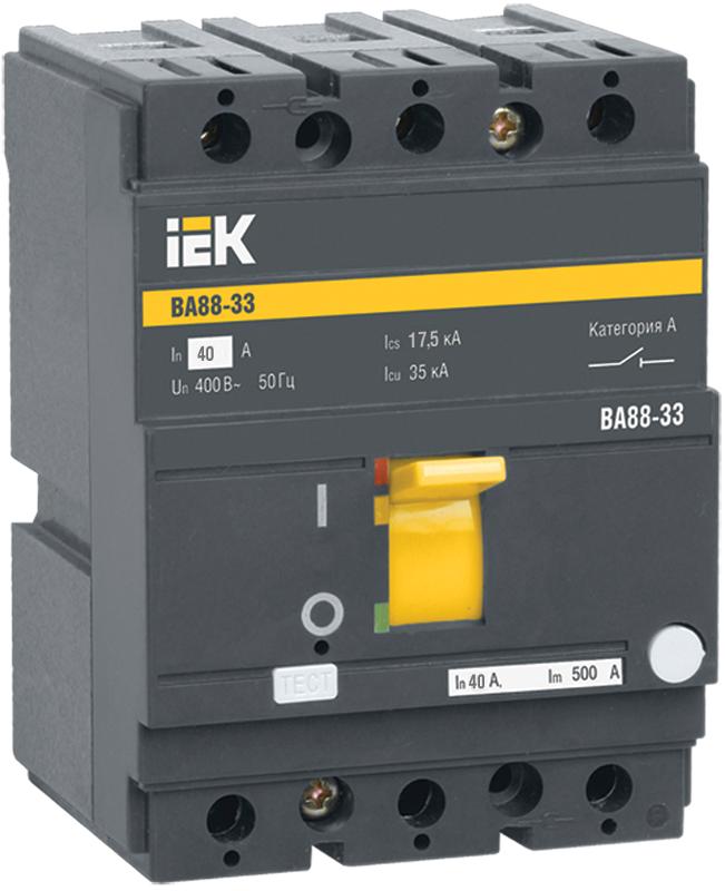 Авт. выкл. ВА88-33  3Р  40А  35кА | SVA20-3-0040-R | IEK — IEK (ИЭК)