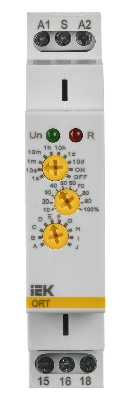 Реле времени ORT многофункциональное 1 конт. 12-240 В AC/DC  | ORT-M1-ACDC12-240V | IEK — миниатюра 2