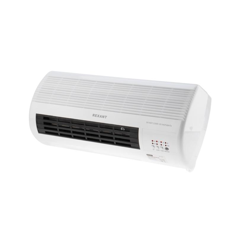 Тепловентилятор электрический настенный PTC 2кВт, белый | 60-0035 | REXANT — REXANT