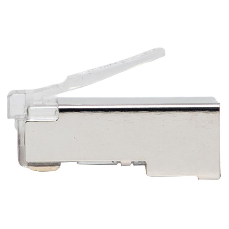 Коннектор RJ-45 TERACOM PRO экранированный 8P8C 30мкд Cat.6 (упак.20шт) | TRP-PLUG-6FTP-20 | EKF — миниатюра 4