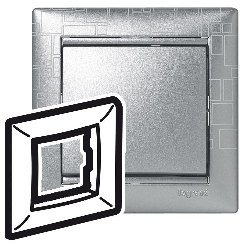 Valena Алюминий модерн Рамка 1-ая | 770341 | Legrand — Legrand
