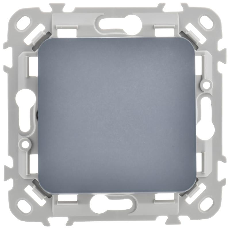 FLITE Выключатель 1-клавишный 10А ВС11-1-0-ФлМ маренго | FI-V10-0-10-1-K35 | IEK — миниатюра 3