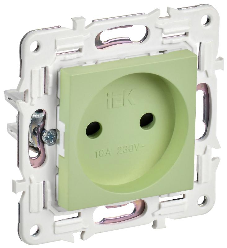 SKANDY Розетка без з/к с з/ш 10А SK-R01M мятный | SK-R13-10-K06 | IEK — IEK (ИЭК)