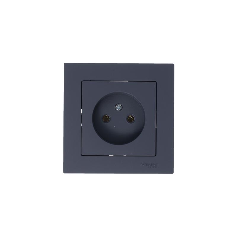 AtlasDesign Грифель Розетка без заземления, 16А, механизм | ATN000741 | SE — миниатюра 2