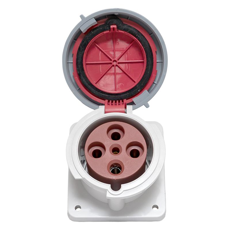 Розетка стационарная внутренняя 3342 3Р+РЕ 63А 380В IP67 EKF PROxima | ps-3342-63-380 | EKF — миниатюра 9