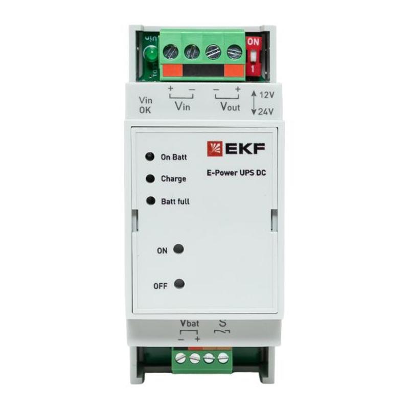 Источник Бесперебойного Питания постоянного тока E-Power UPS DC -15W 12/24V 3600 мАч | UDRLi-DC15W | EKF — миниатюра 15