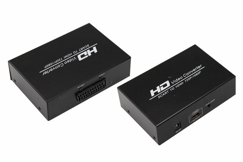 Конвертер SCART на HDMI, металл | 17-6905 | REXANT — REXANT