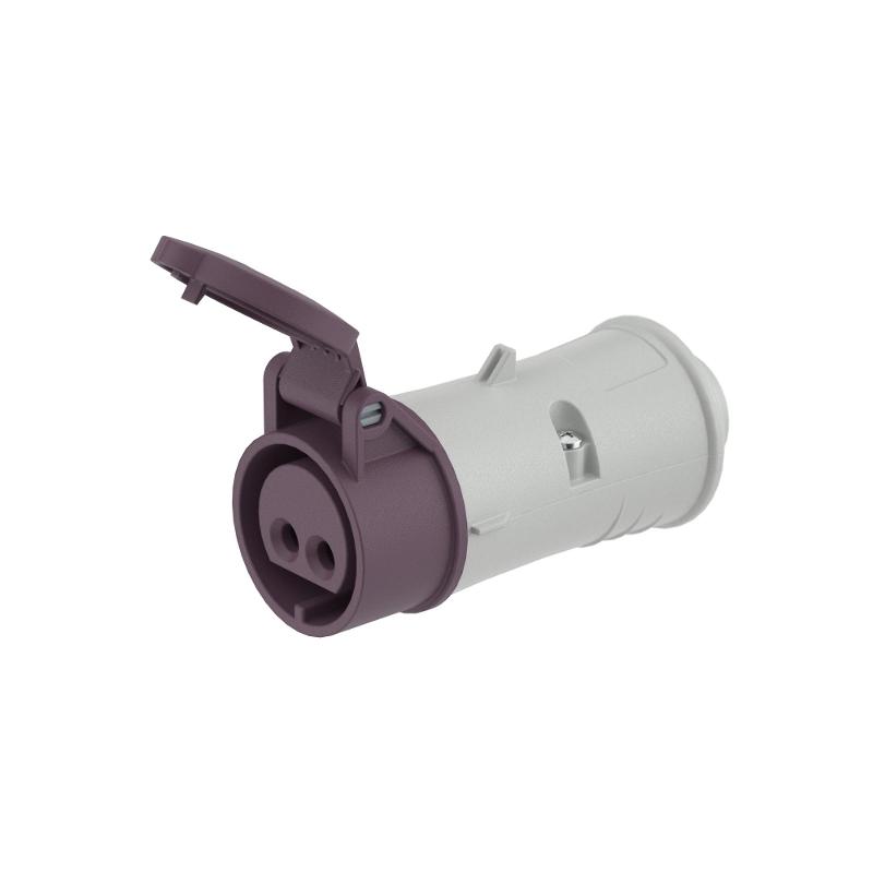 Розетка кабельная CS IP44 32A 2P 25В | CS024-032-02 | DKC — DKC (ДКС)