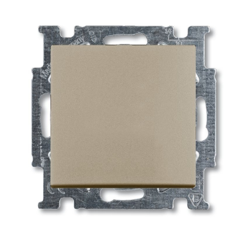 ABB Basic 55 Шампань Переключатель 1-клавишный | 1012-0-2169  | 2CKA001012A2169 | ABB — ABB