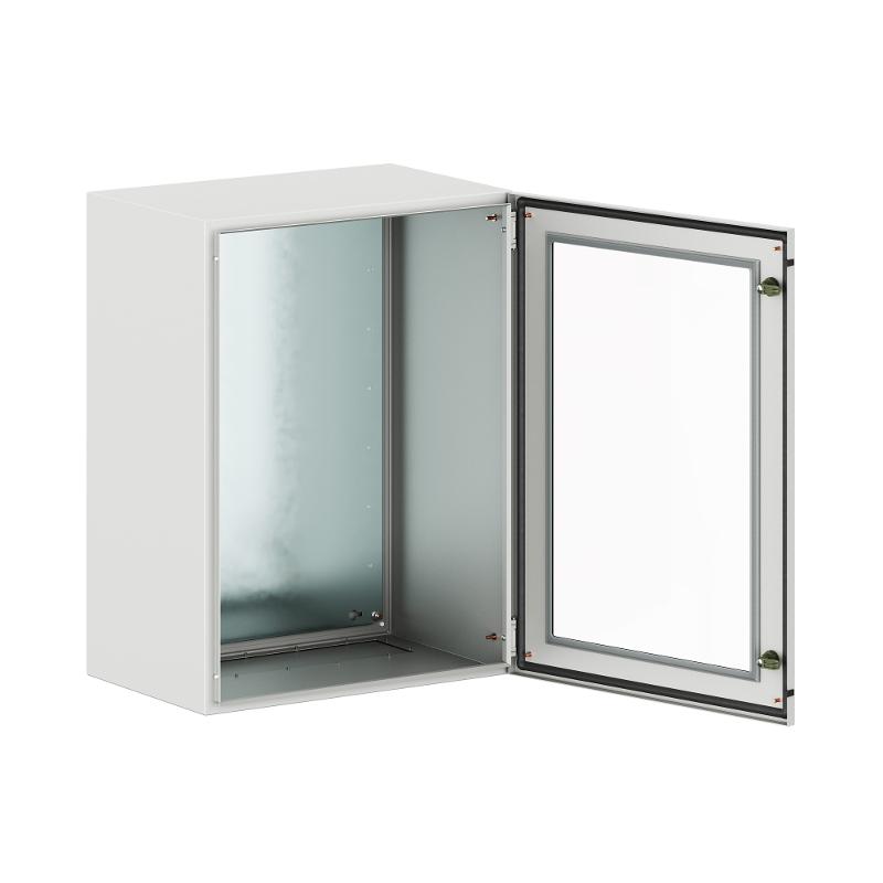 Корпус навесной уличный ST Outdoor с М/П с прозрачной дверью ВxШxГ 800x600x400 мм, IP66 | R5STX0864-OUTDOOR | DKC — миниатюра 2