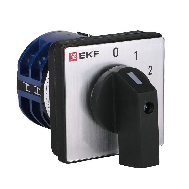 Переключатель кулачковый ПК-1-101 32А 1P «0-1-2-3» IP65 | pk-1-101-32-65 | EKF — EKF