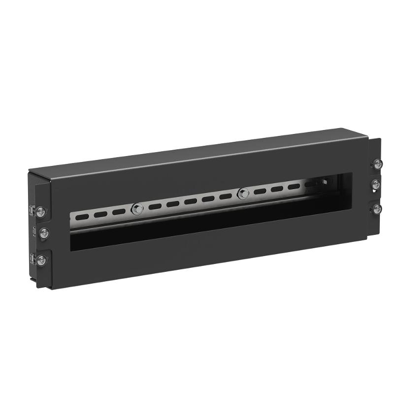 Модульный блок 19 с DIN рейкой, 3U, RAL9005 | R5CMDIT3HEB | DKC — DKC (ДКС)