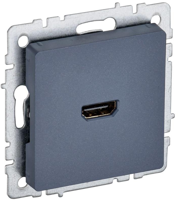 BRITE Розетка HDMI РHDMI-0-БрМ маренго  | BR-H10-K35 | IEK — IEK (ИЭК)