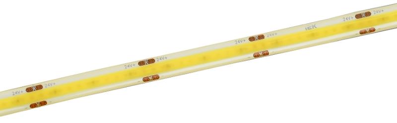 Лента LED 5м COB-312LED 8Вт/м IP65 8мм 24В 6500К  | LSR11-2-312-65-3-05 | ИЭК — миниатюра 2