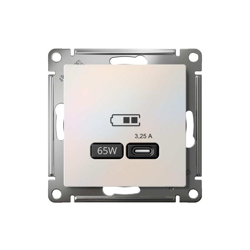 AtlasDesign Жемчуг USB Розетка тип-C 65W высокоскоростной заряд QC PD | ATN000427 | SE — миниатюра 2