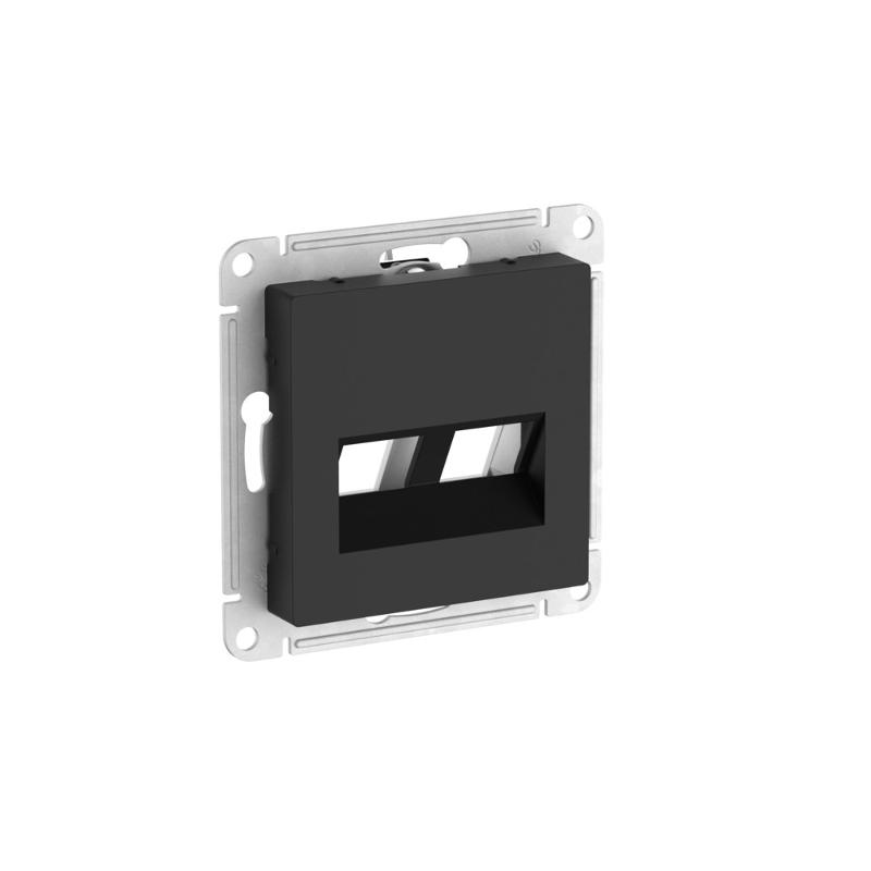 AtlasDesign Карбон Накладка двойная для информационных функций типа Keystone | ATN001090 | SE — миниатюра 1