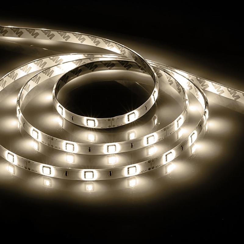 Лента светодиодная LS607/ 60SMD(5050)/м 14.4Вт/м 12V 5000 *10*3мм 3000К, IP65 | 27654 | FERON — миниатюра 1