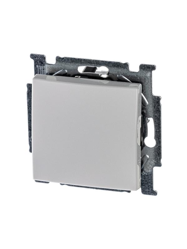 ABB Basic 55 Альп. белый Переключатель 1-клавишный | 1012-0-2142  | 2CKA001012A2142 | ABB — ABB